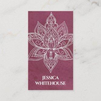 White Lotus Flower Wine Watercolor