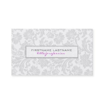White Monotones Clean Floral Damasks 2