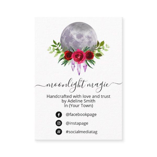 White Moon Crystal Spell Jar Kit