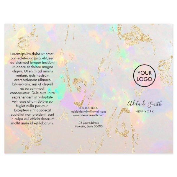 white opal brochure