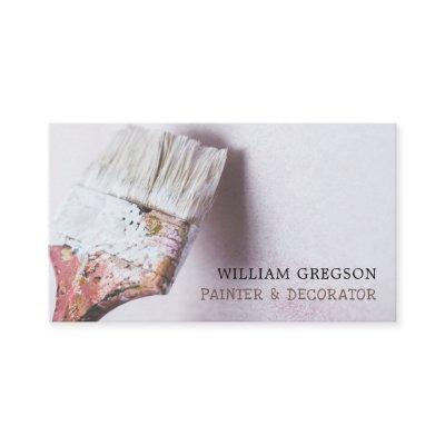 White Paintbrush, Painter & Decorator