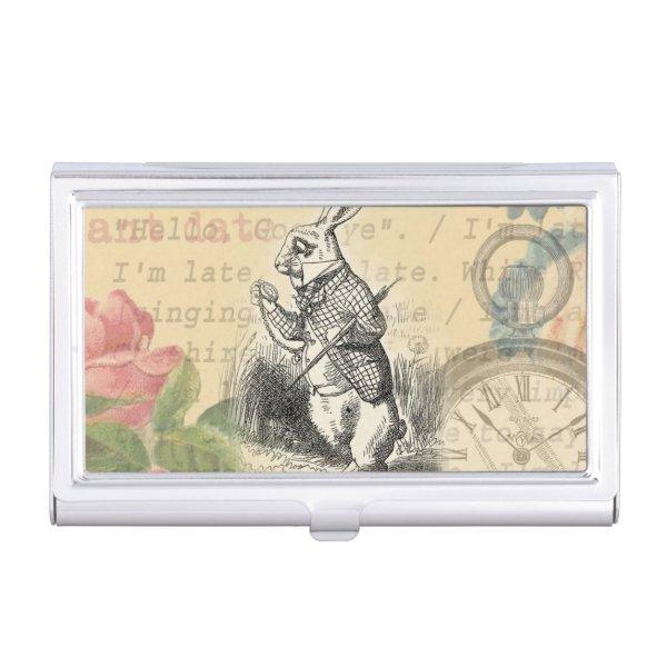 White Rabbit Alice in Wonderland Art  Case