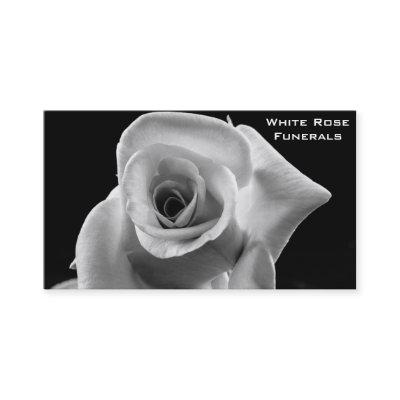 White Rose design funeral services business