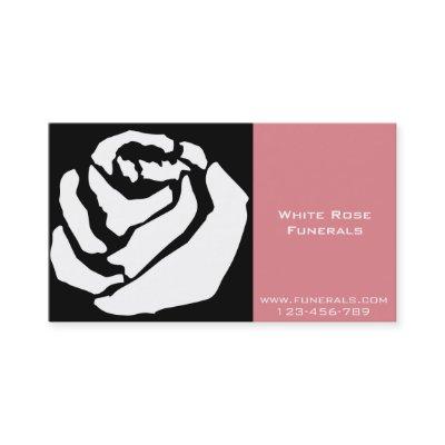 White Rose design funeral services business