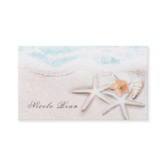 White Sandy Beach Starfish Blue Ocean Tropical