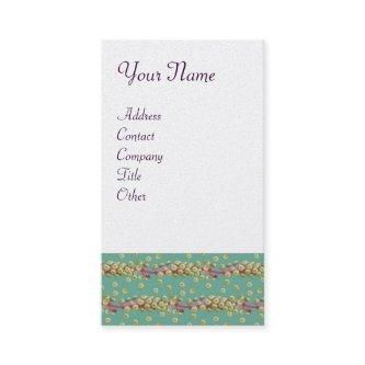 WHITE SEEDS IN GREEN light yellow pink white pearl