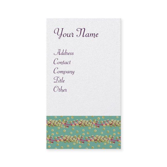 WHITE SEEDS IN GREEN light yellow pink white pearl