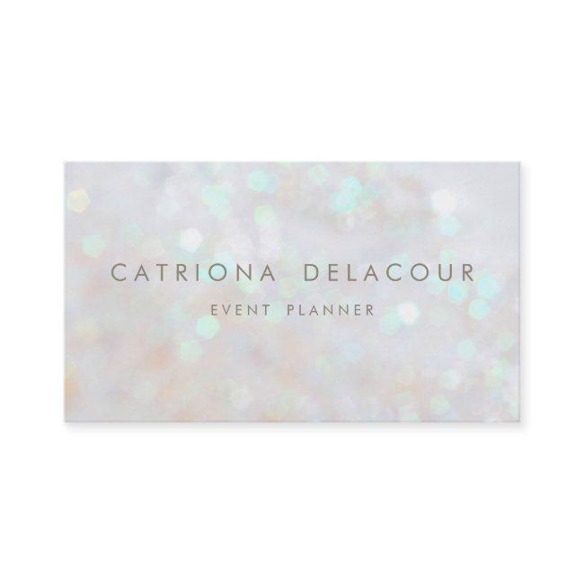 White Subtle Glitter Bokeh