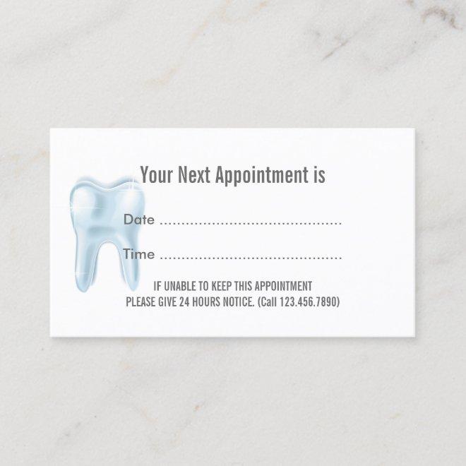 White Teeth Dental Appointment
