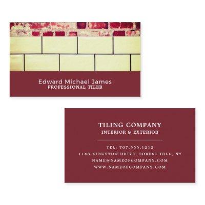 White Tiles, Floorer, Tile Installer