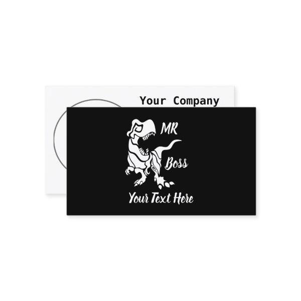 White Trex the Boss Dino
