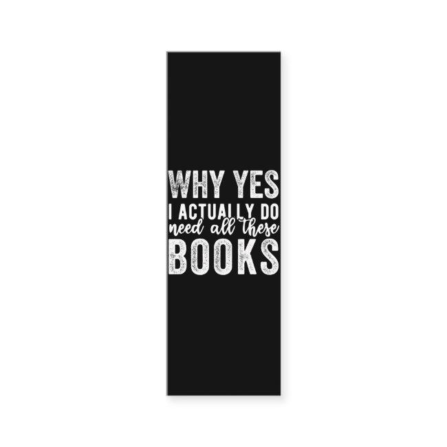 Why Yes, I Actually Do Need All These Books Loyalty Card
