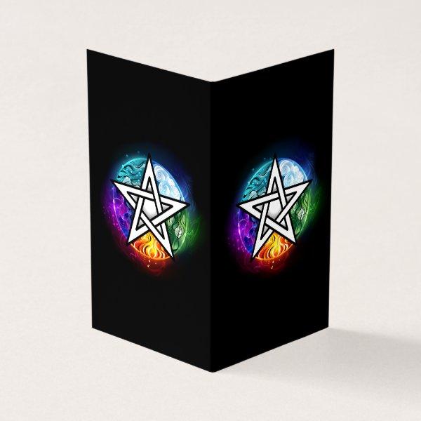 Wiccan pentagram