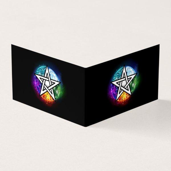 Wiccan pentagram