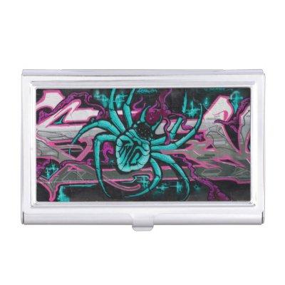 Wicked Turquoise Spider  Case
