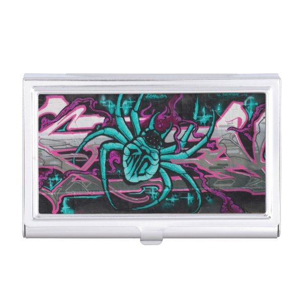 Wicked Turquoise Spider  Case