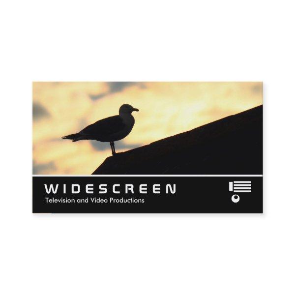 Widescreen 0475 - Herring Gull Sunset