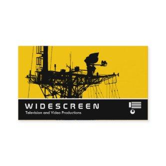 Widescreen 0480 - Radar Mast - Amber