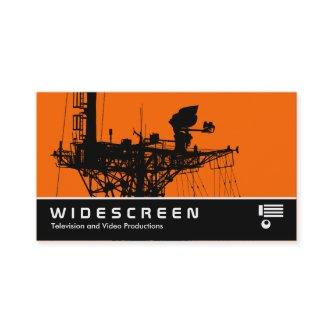 Widescreen 0482 - Radar Mast - Orange
