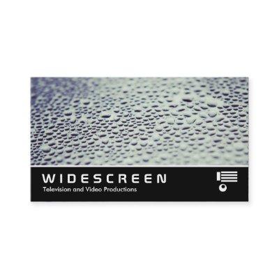 Widescreen 0486 - Water Droplets on Glass 01