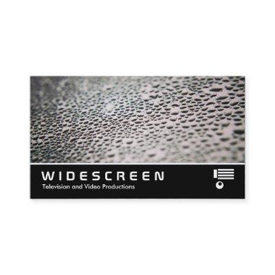 Widescreen 0487 - Water Droplets on Glass 02