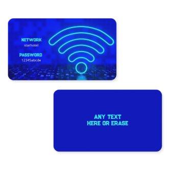 Wifi Internet Network and Password Guest