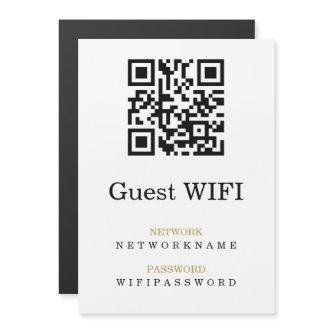 Wifi Password and Network Personalized QR Code