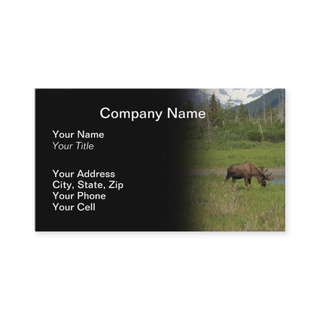 Wild Alaskan Moose - Black