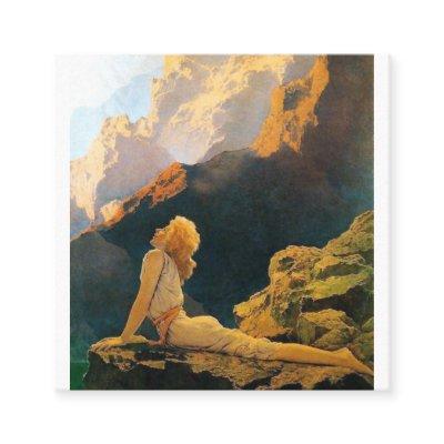 Wild Geese By Maxfield Parrish Square