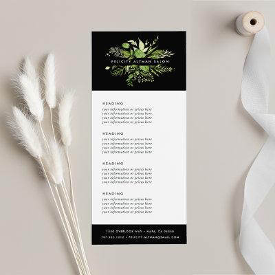 Wild Meadow | Services or Price List Rack Card