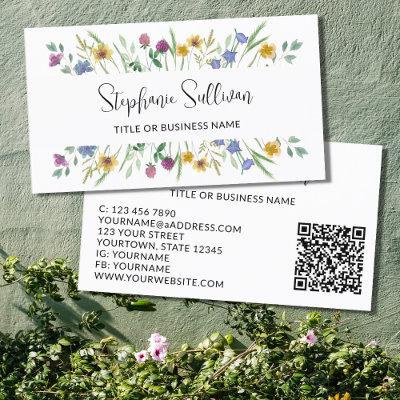 Wildflower QR Code