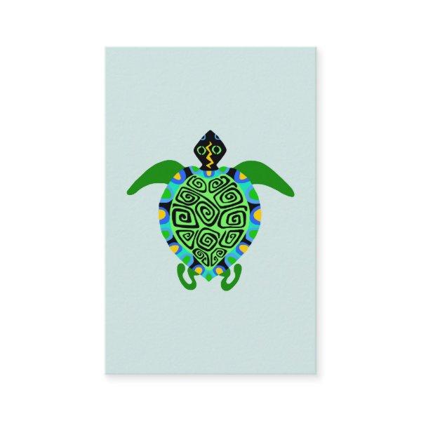 Wildlife - Graphic Sea TURTLE - Nature-Sea spray