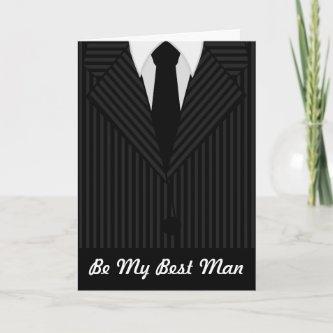 Will You Be My Best Man Custom Greeting Cards