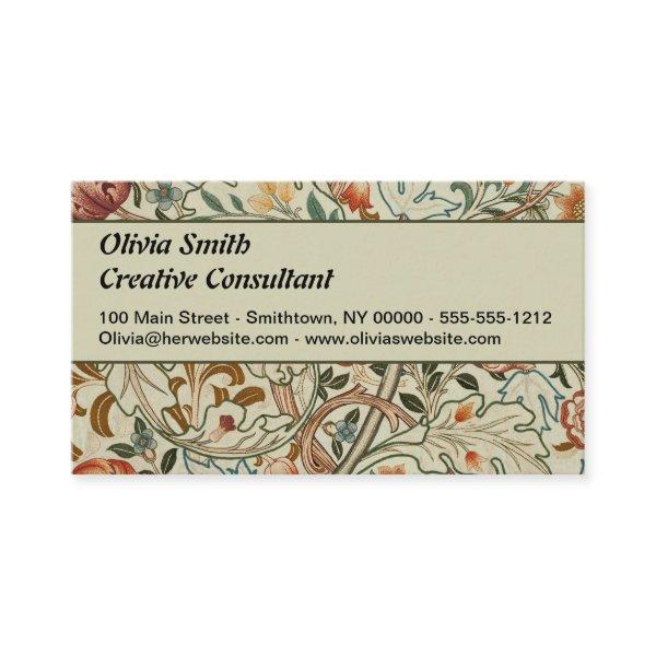 William Morris Acanthus Embroidery Floral Pattern