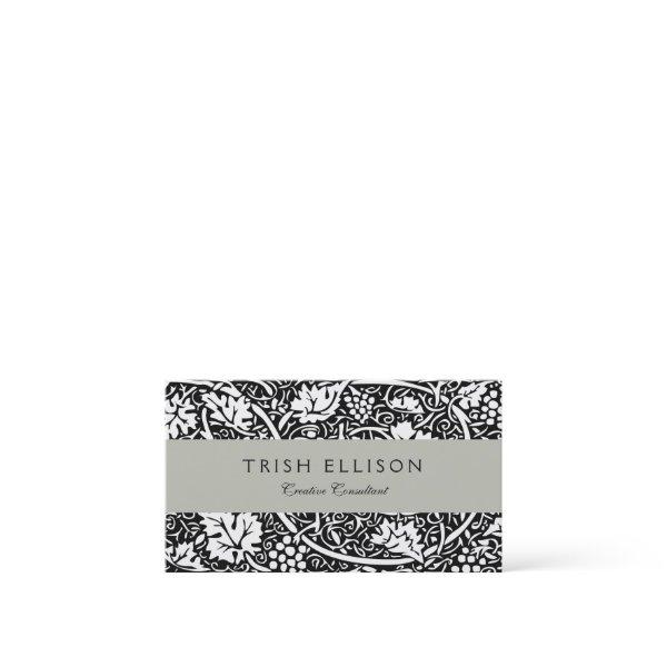 William Morris Black White Grape Vine