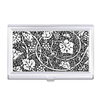William Morris Black White Grape Vine Case For
