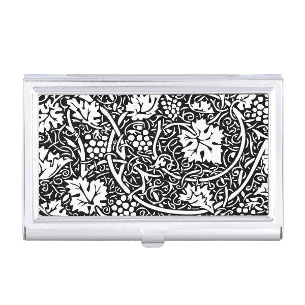 William Morris Black White Grape Vine Case For