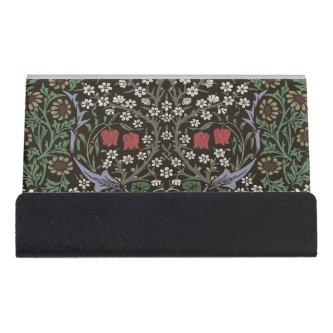 William Morris Blackthorn Tapestry Floral Desk  Holder
