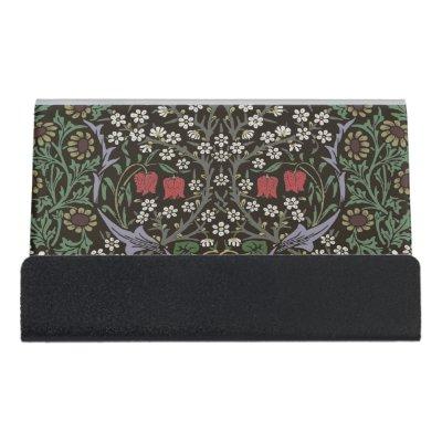 William Morris Blackthorn Tapestry Floral Desk  Holder