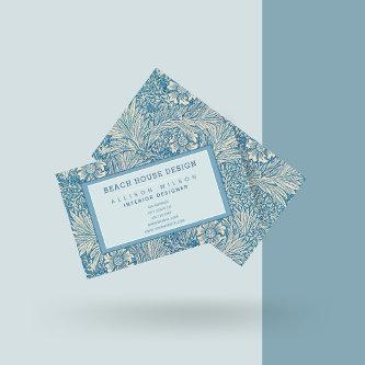 William Morris - Blue Marigold - Floral