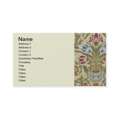 William Morris Brocade Floral Wallpaper Pattern
