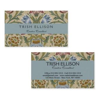 William Morris Brocade Floral Wallpaper Pattern