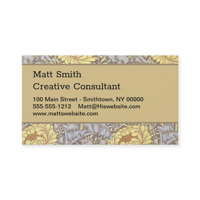 William Morris Chrysanthemum Mum Flowers