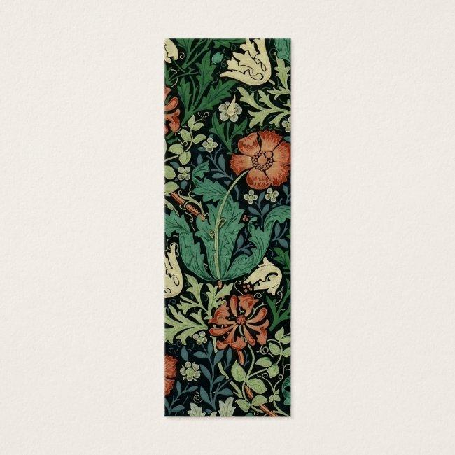 William Morris Compton Floral Art Nouveau Pattern