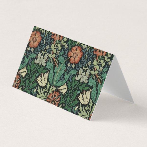 William Morris Compton Floral Art Nouveau Pattern