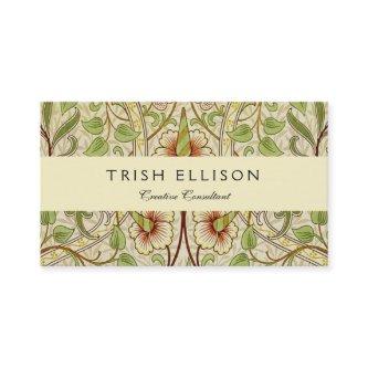 William Morris Daffodil Classic Flower Wallpaper