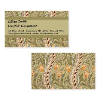 William Morris Daffodil Garden Flower Classic Bota