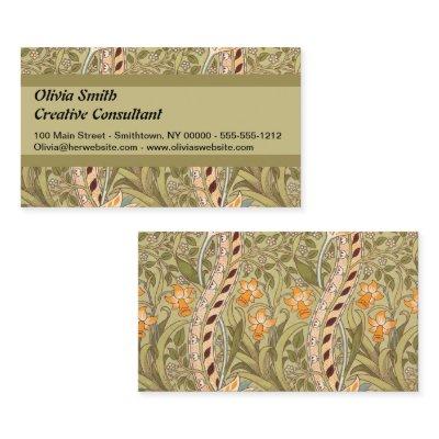 William Morris Daffodil Garden Flower Classic Bota
