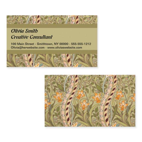 William Morris Daffodil Garden Flower Classic Bota