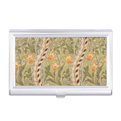William Morris Daffodil Garden Flower Classic Bota  Case